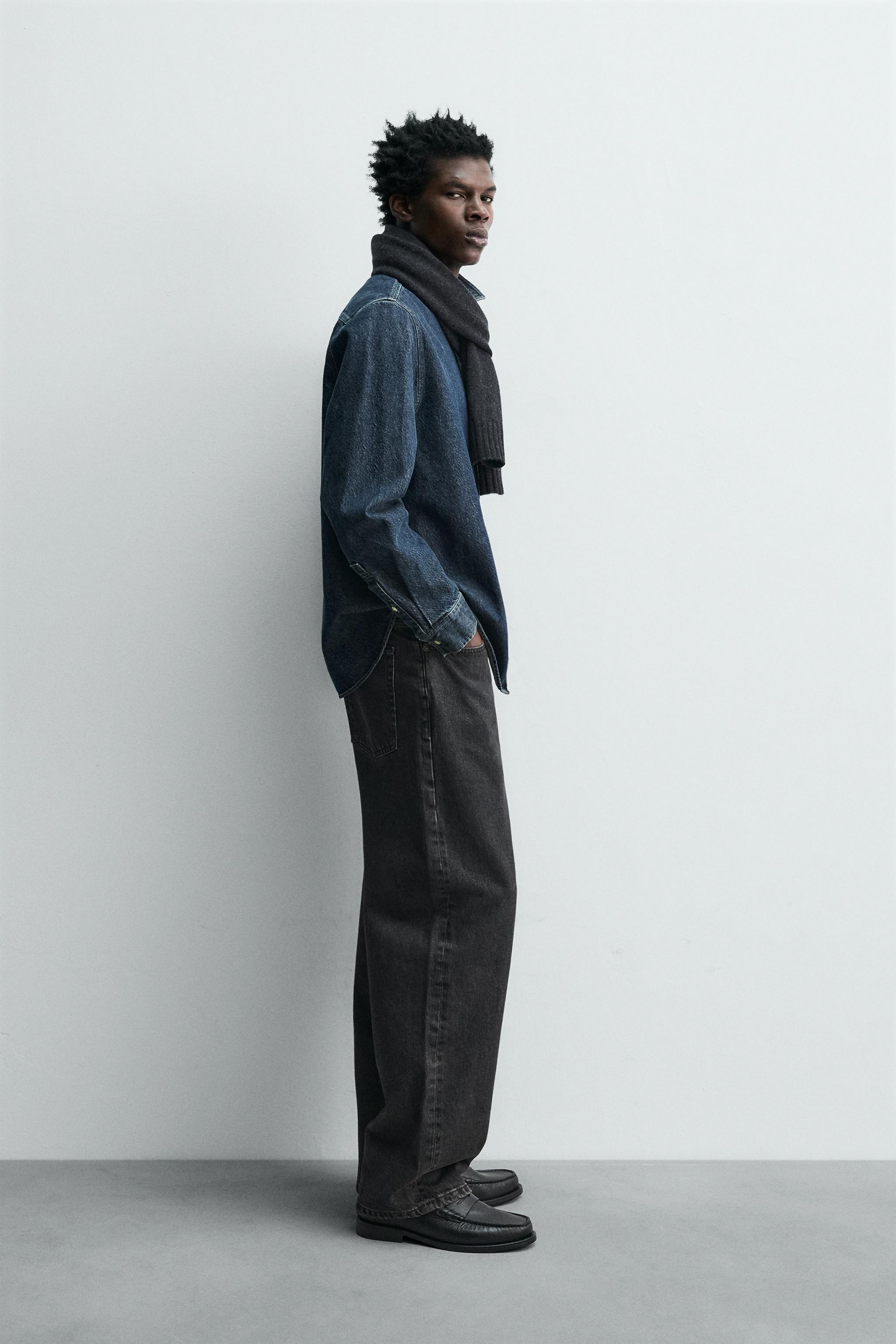 RELAXED FIT DENIM SHIRT