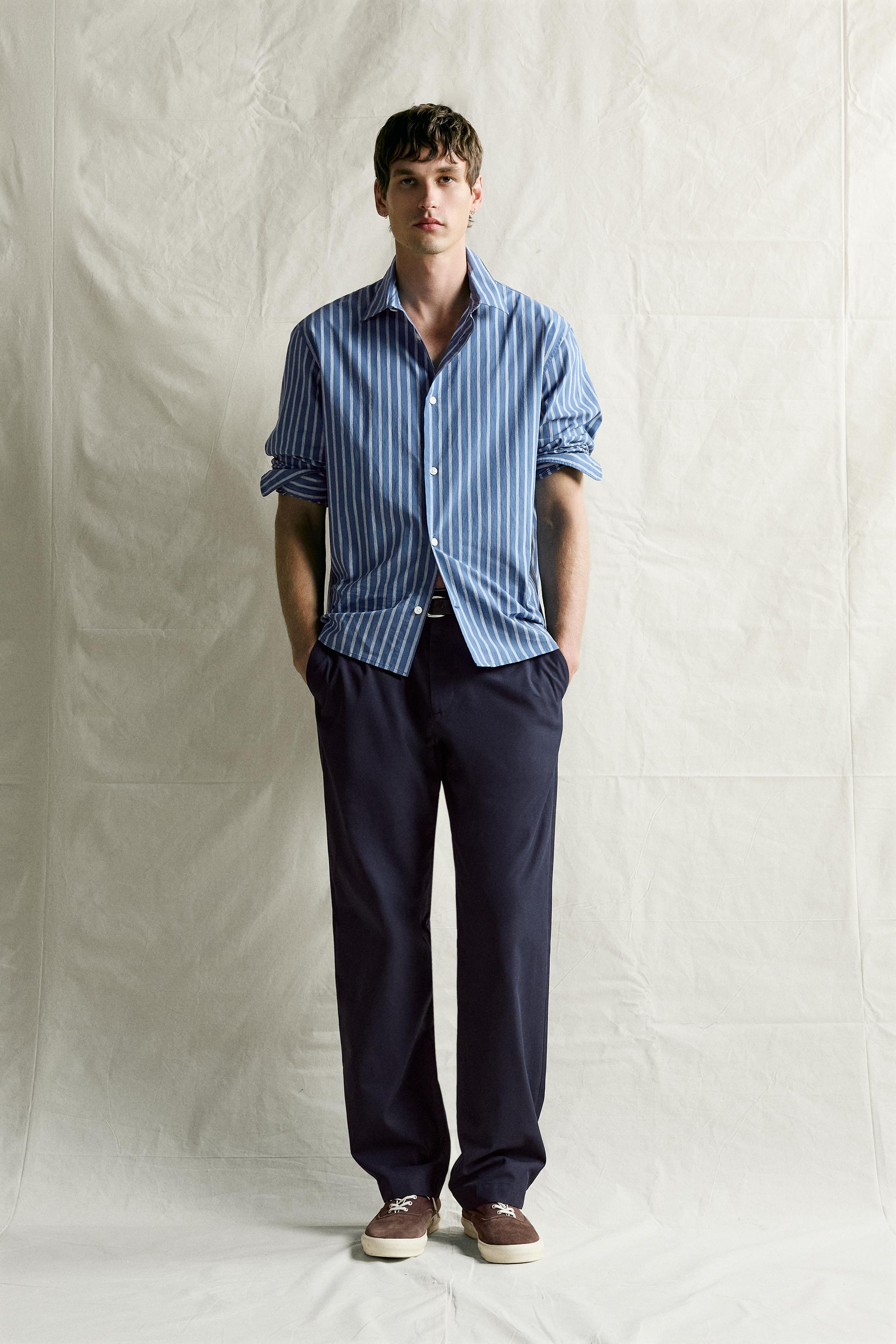 COMFORT RELAXED-FIT TROUSERS