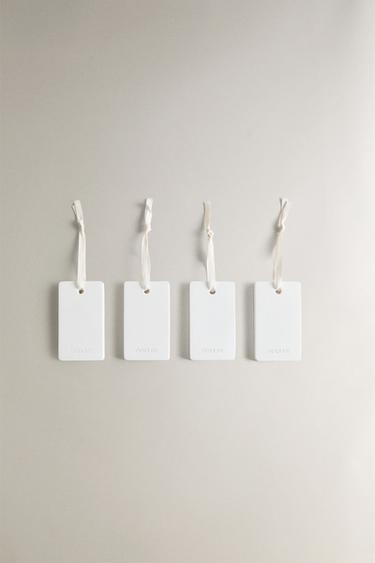 Zara POETIC MIND SCENTED WARDROBE BAR PACK (PACK OF 4) - 土灰粉紅色