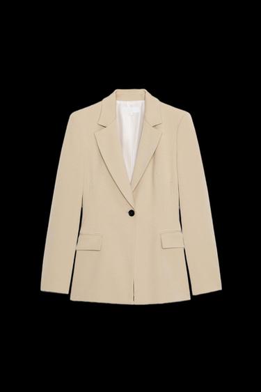 BLAZER ENTALLADA UN BOTÓN - Arena de Zara