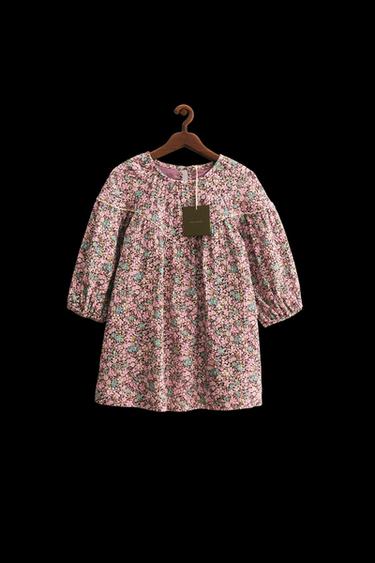 ZARA TIMELESS - VESTIDO FLORES - Rosa de Zara