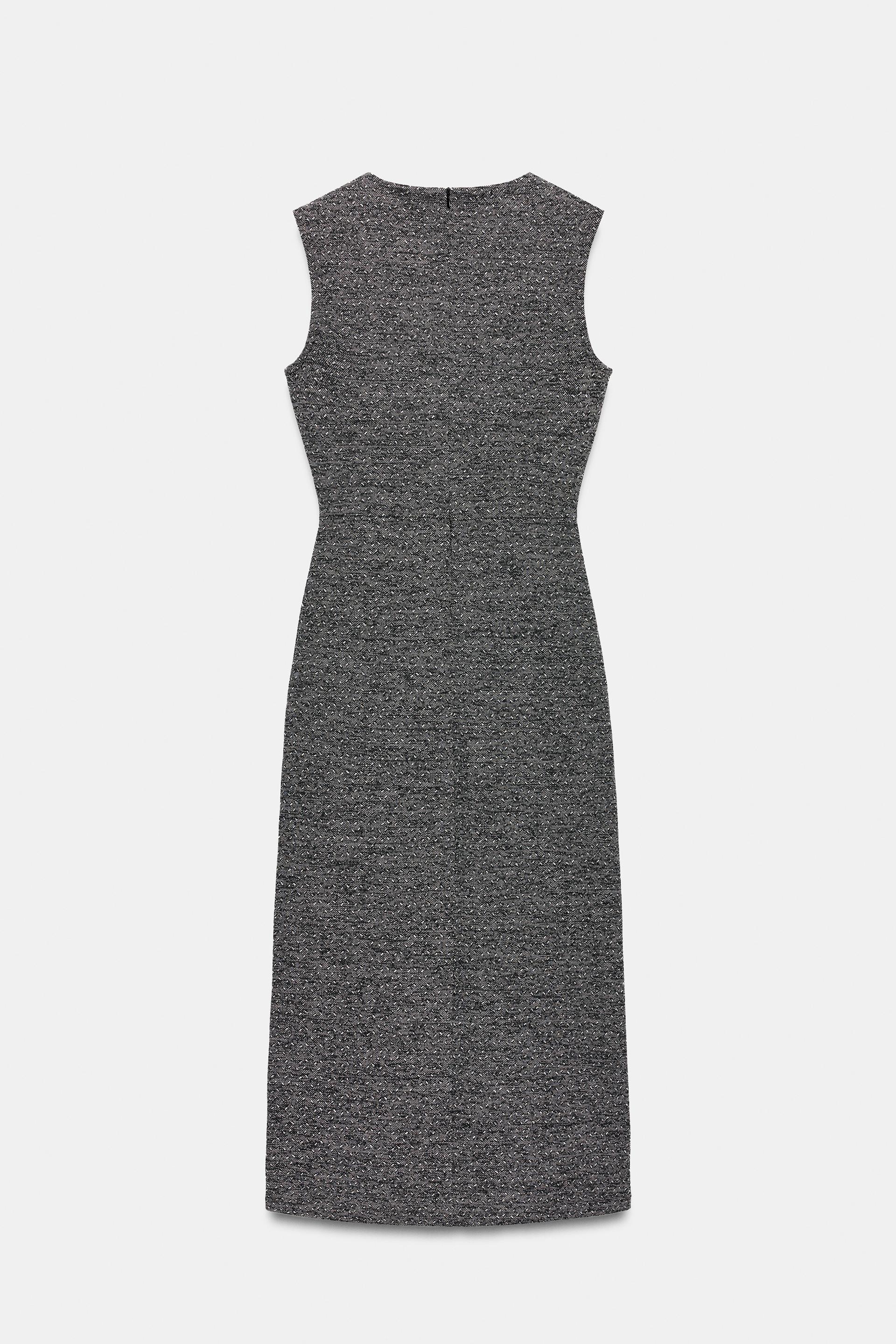 STRUCTURED MIDI DRESS thumbnail 8
