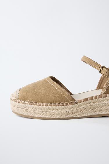 TOPSTITCHED ESPADRILLES - Brown by Zara - Image 5