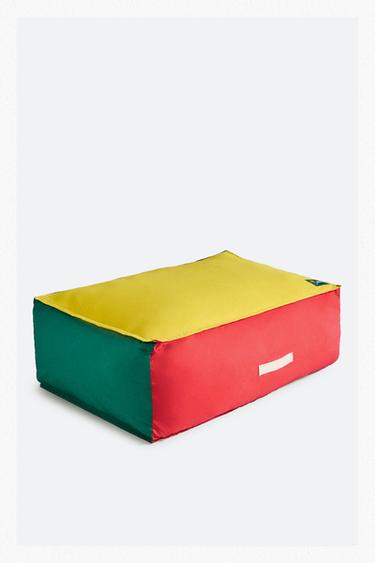 KIDS' LIMONCELLA X THE ANIMALS OBSERVATORY MULTICOLOURED POUFFE - Multicoloured by Zara