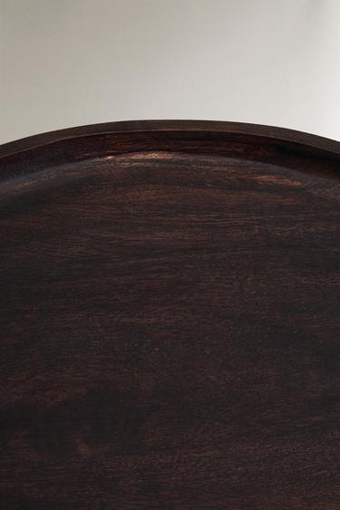 PLATEAU BOIS - Marron foncé de Zara - Image 4
