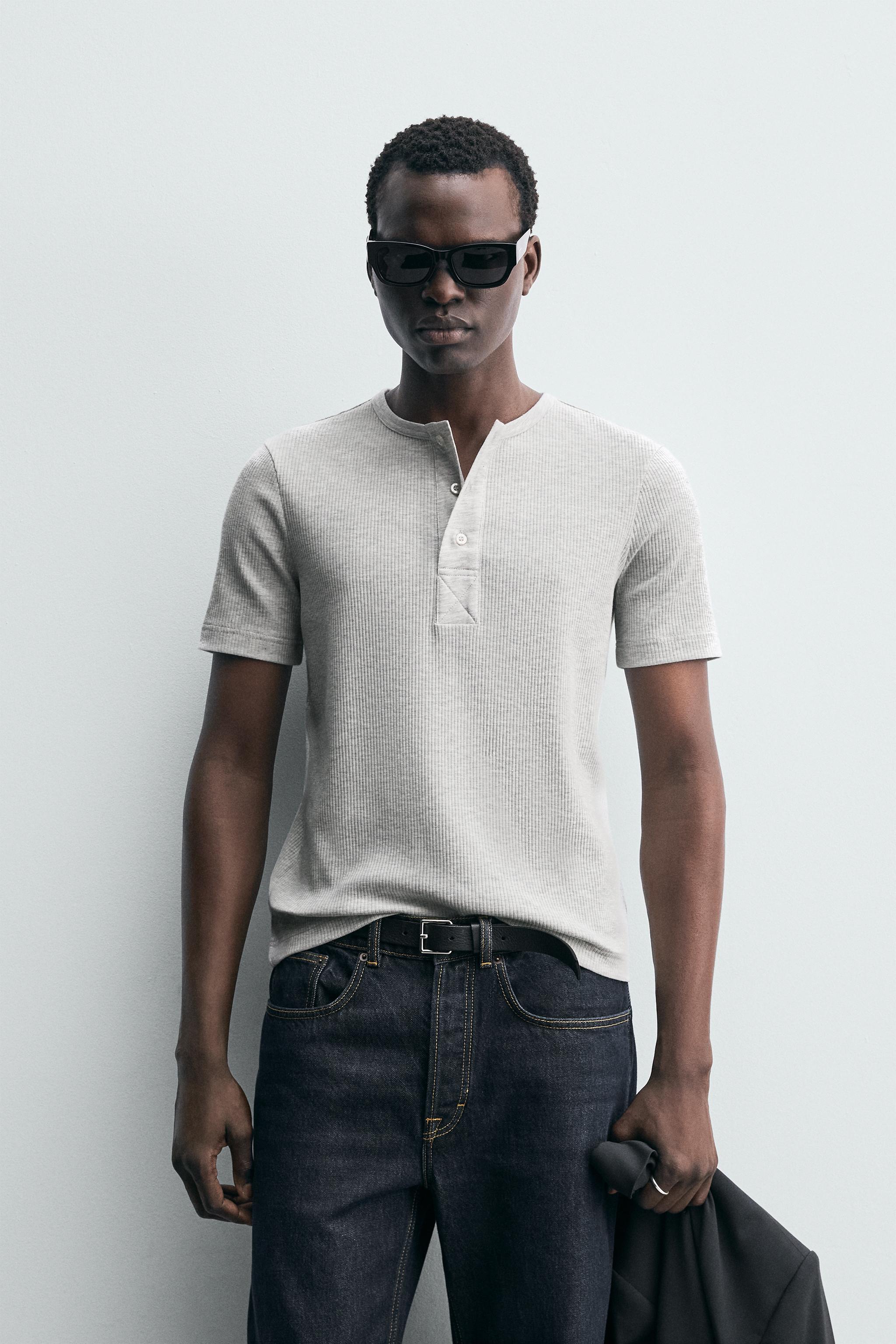 グレーTシャツ – メンズ | 最新コレクション | ZARA 日本