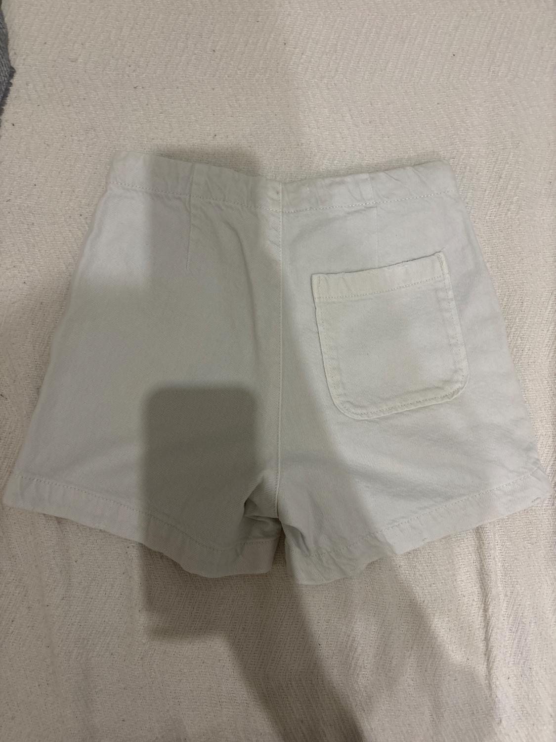 FLOWING DENIM BERMUDA SHORTS - Image 2