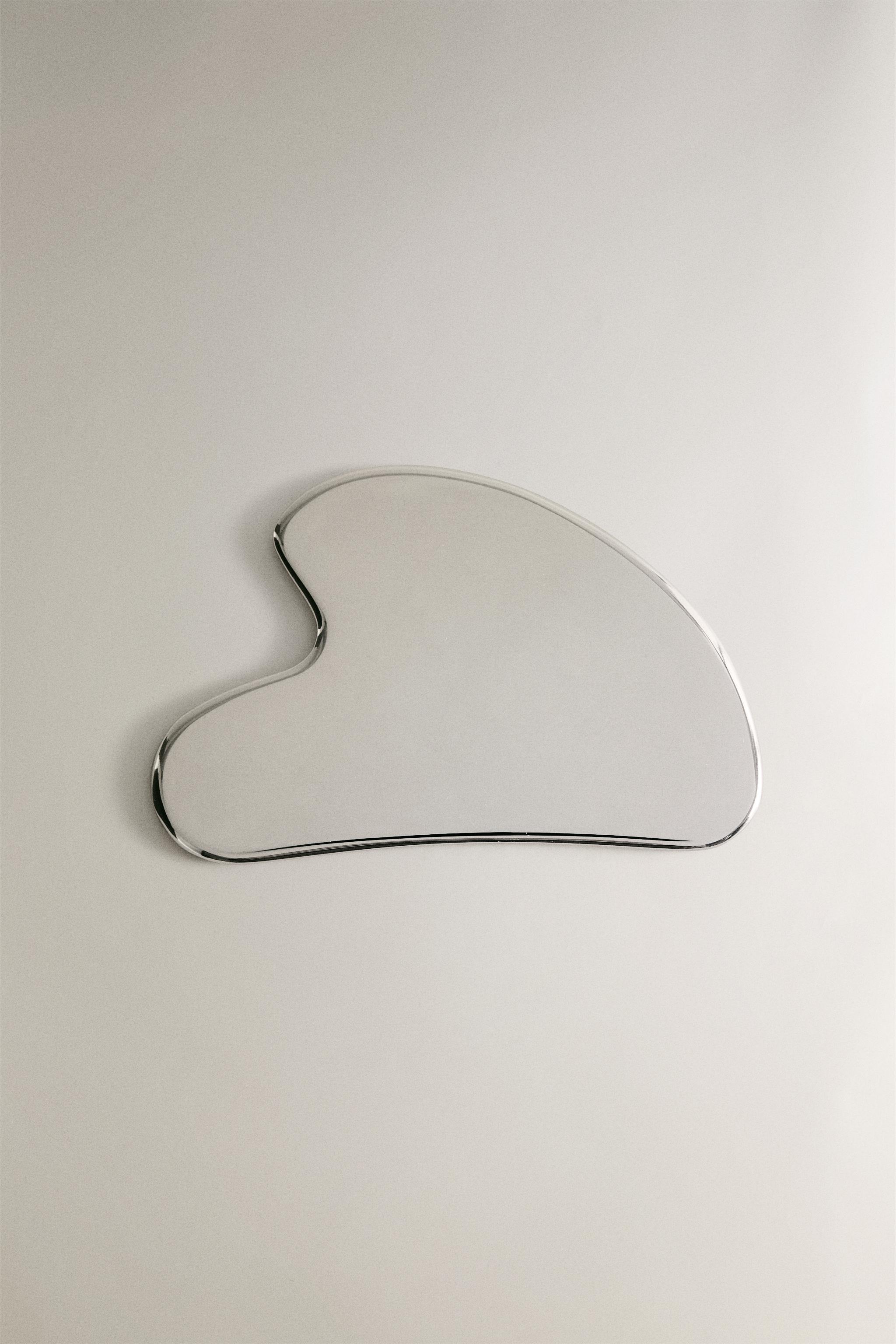 グアシャ メタル フェイシャルマッサージャー - シルバー | ZARA Japan