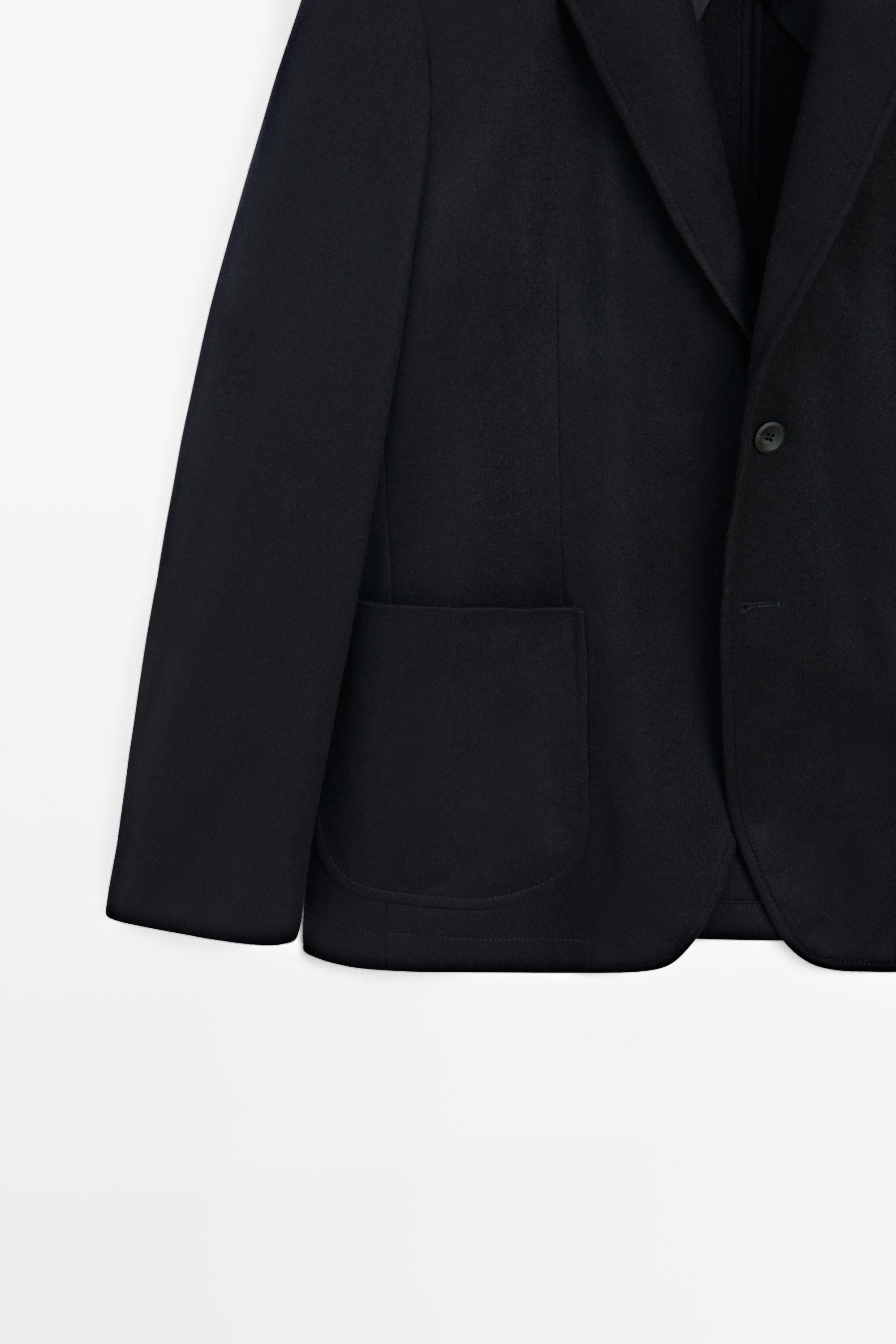 100% wool suit blazer