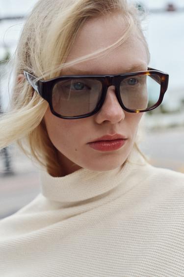 ASYMMETRIC KNIT JUMPER - Ecru by Zara - Image 4