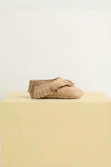 CHAUSSURES CUIR - Marron sable de Zara - Image 10