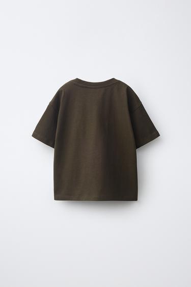 ANIMAL PRINT T-SHIRT — Petrol blue / Dark 2