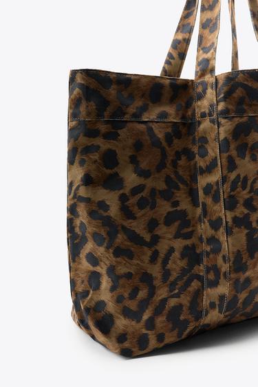 MAXI SAC SERGÉ IMPRIMÉ ANIMAL - Leopard de Zara - Image 2