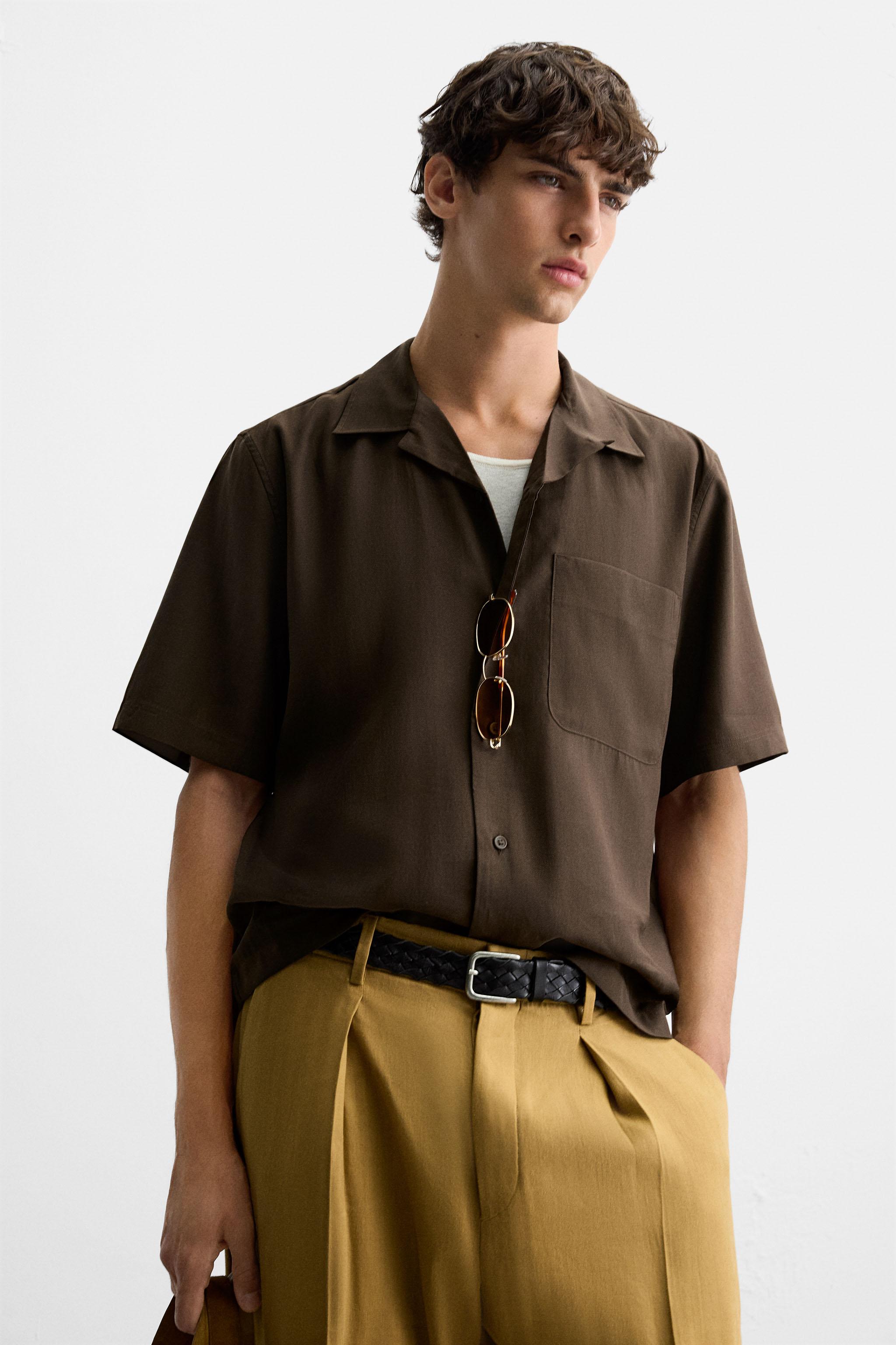 CHEMISE FLUIDE COUPE DÉCONTRACTÉE