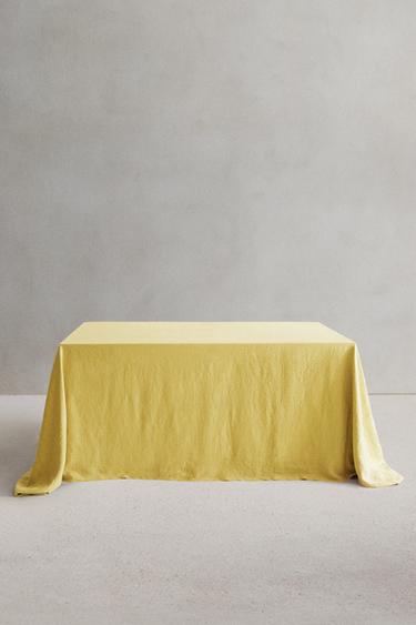 Zara TABLECLOTH 01 - Mid-yellow