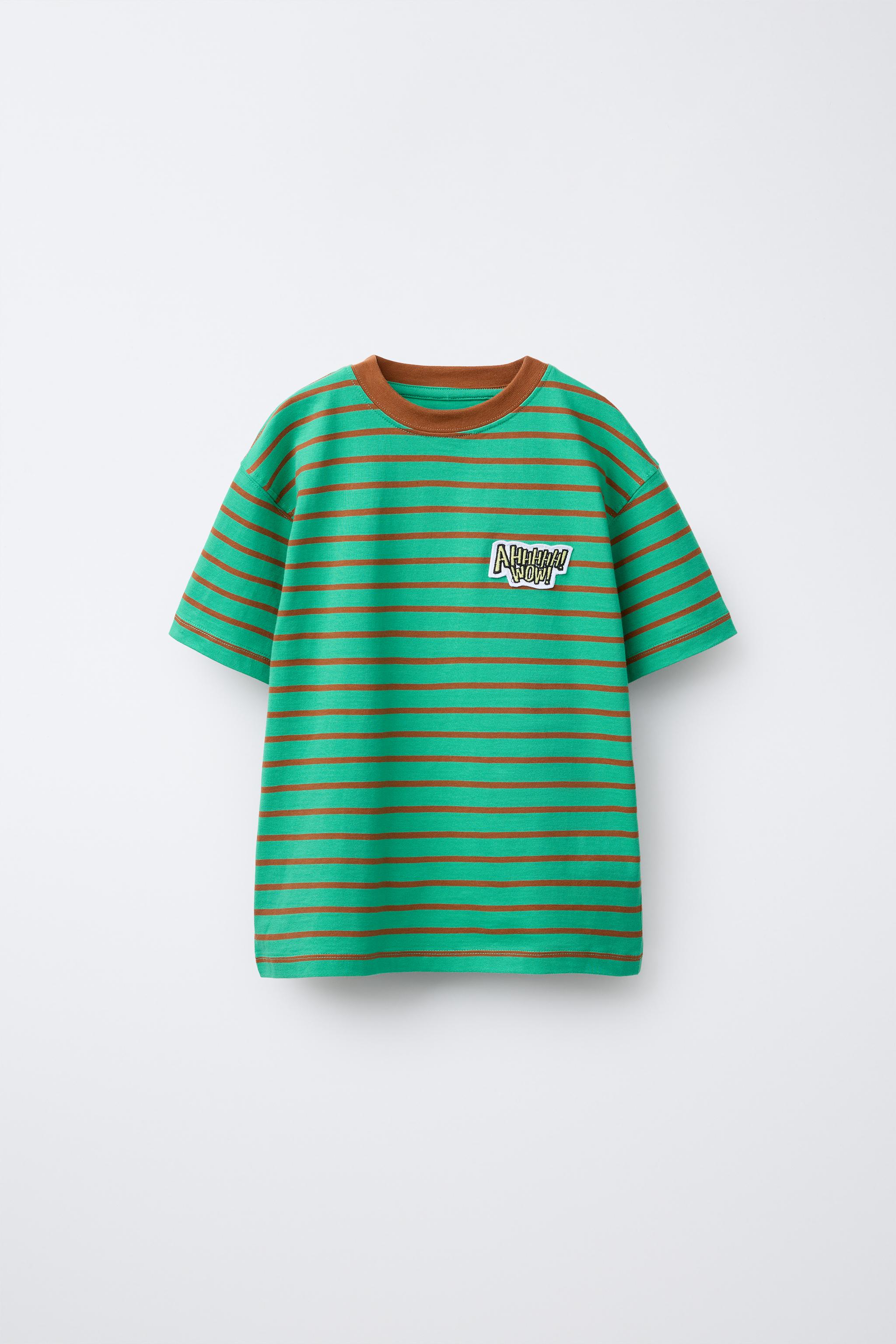 男の子用ストライプTシャツ | ZARA 日本