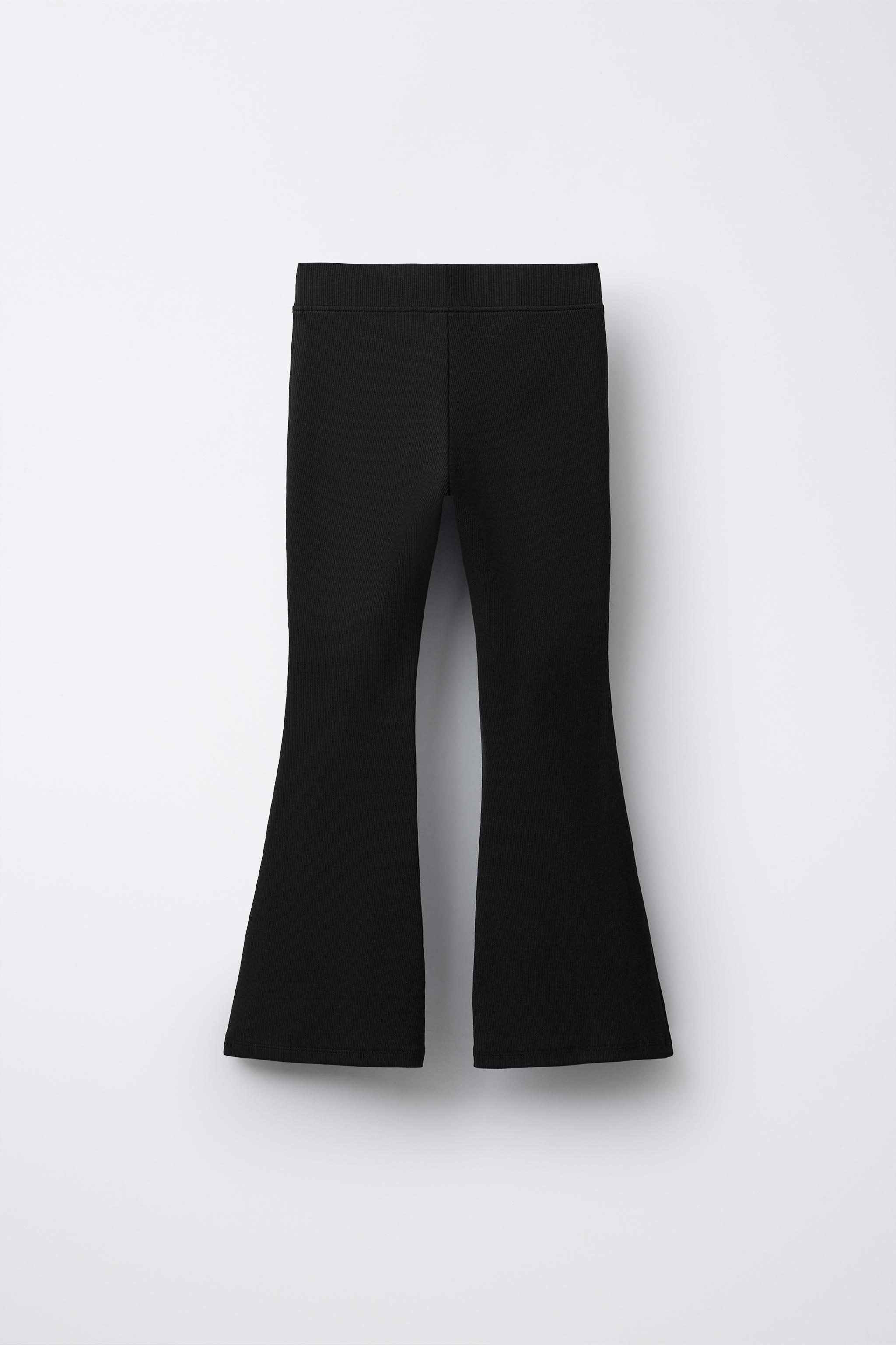 SWEATSHIRT AND FLARE LEGGINGS SET WITH TEXT PRINT