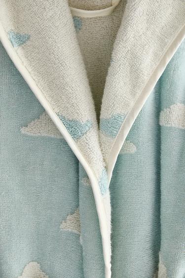 PEIGNOIR ENFANT VELOUR NUAGES TOY STORY ©DISNEY/PIXAR - Bleu clair de Zara - Image 4