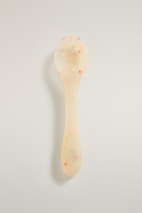 Zara KIDS' SILICONE CONFETTI SPOON - 多色 - 圖片 0