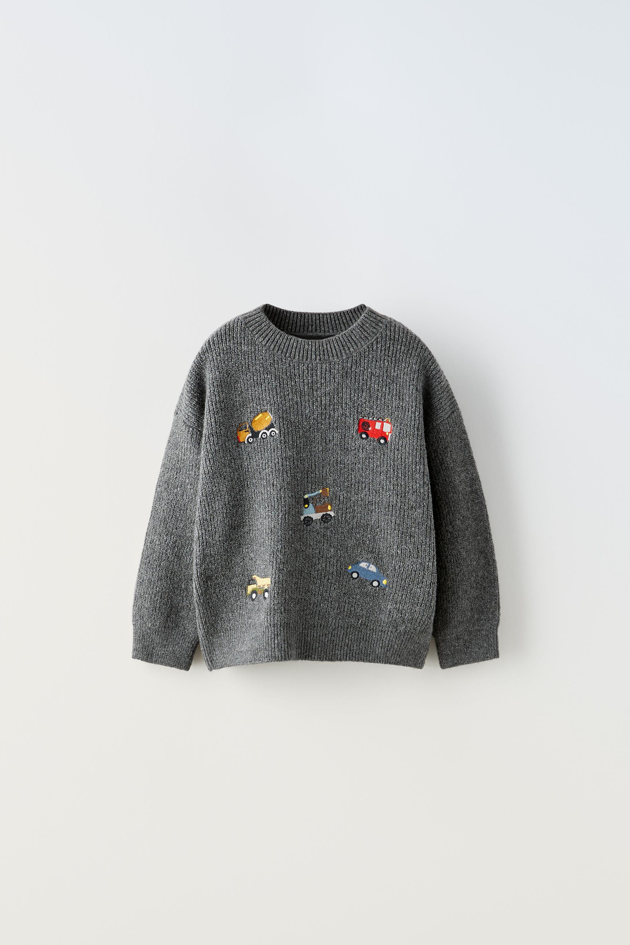 Zara embroidered clearance sweater