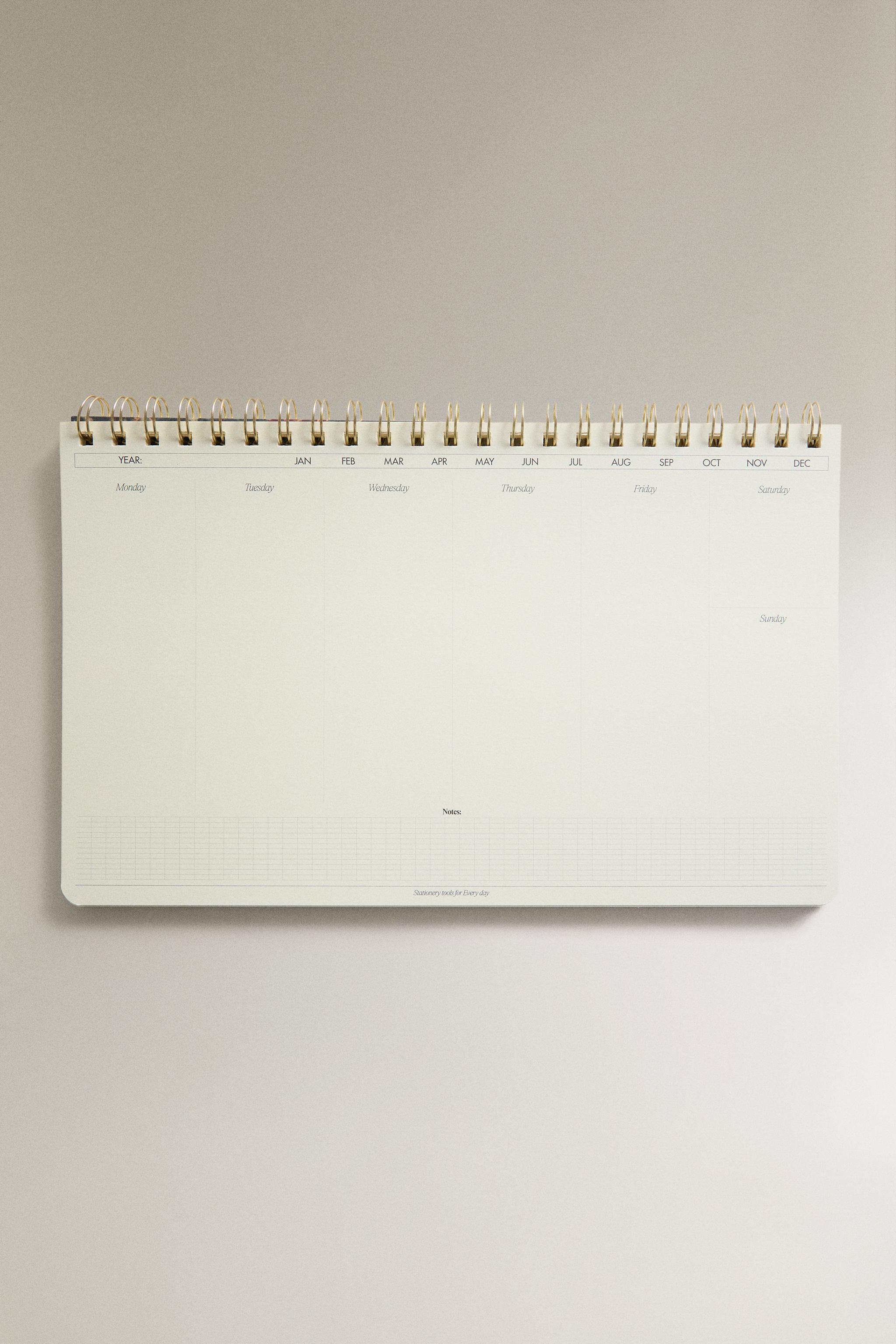 DESKTOP WEEKLY PLANNER