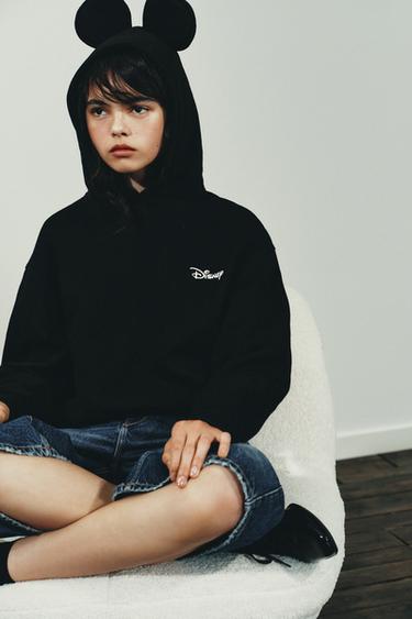 TEXT ©DISNEY SWEATSHIRT - Black by Zara