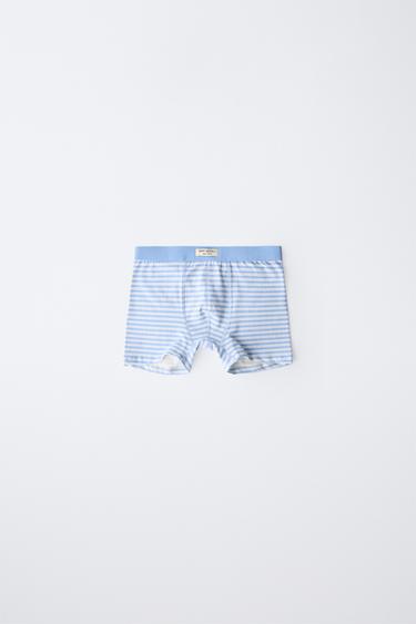 AGES 6-14/ THREE-PACK OF BOHO STRIPE BOXERS - Multicoloured by Zara - Image 2