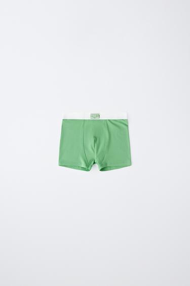 AGES 6-14 / 5-PACK OF LABEL BOXERS - Multicoloured by Zara - Image 2