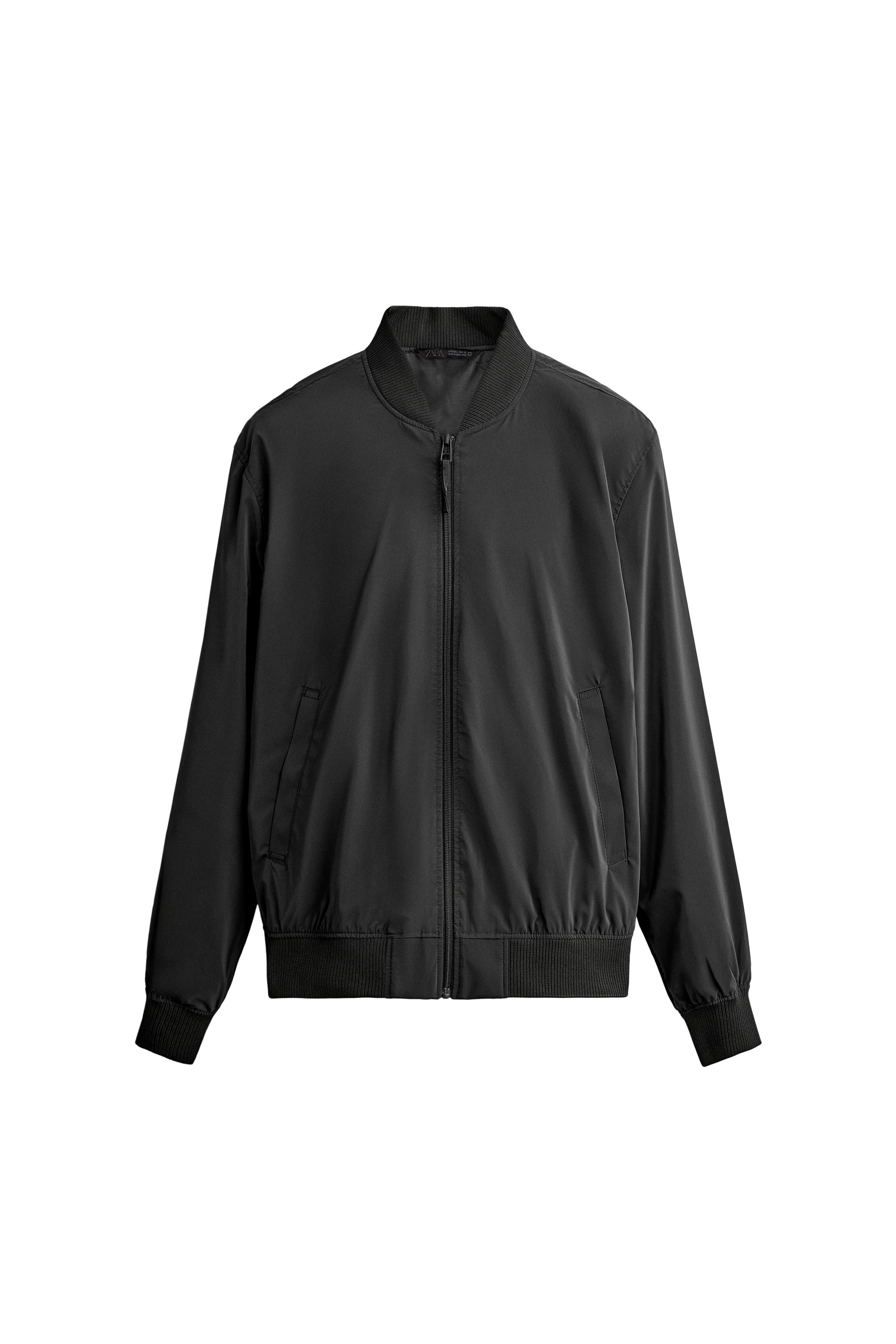 テクニカルボンバージャケット - ブラック | ZARA Japan / 日本