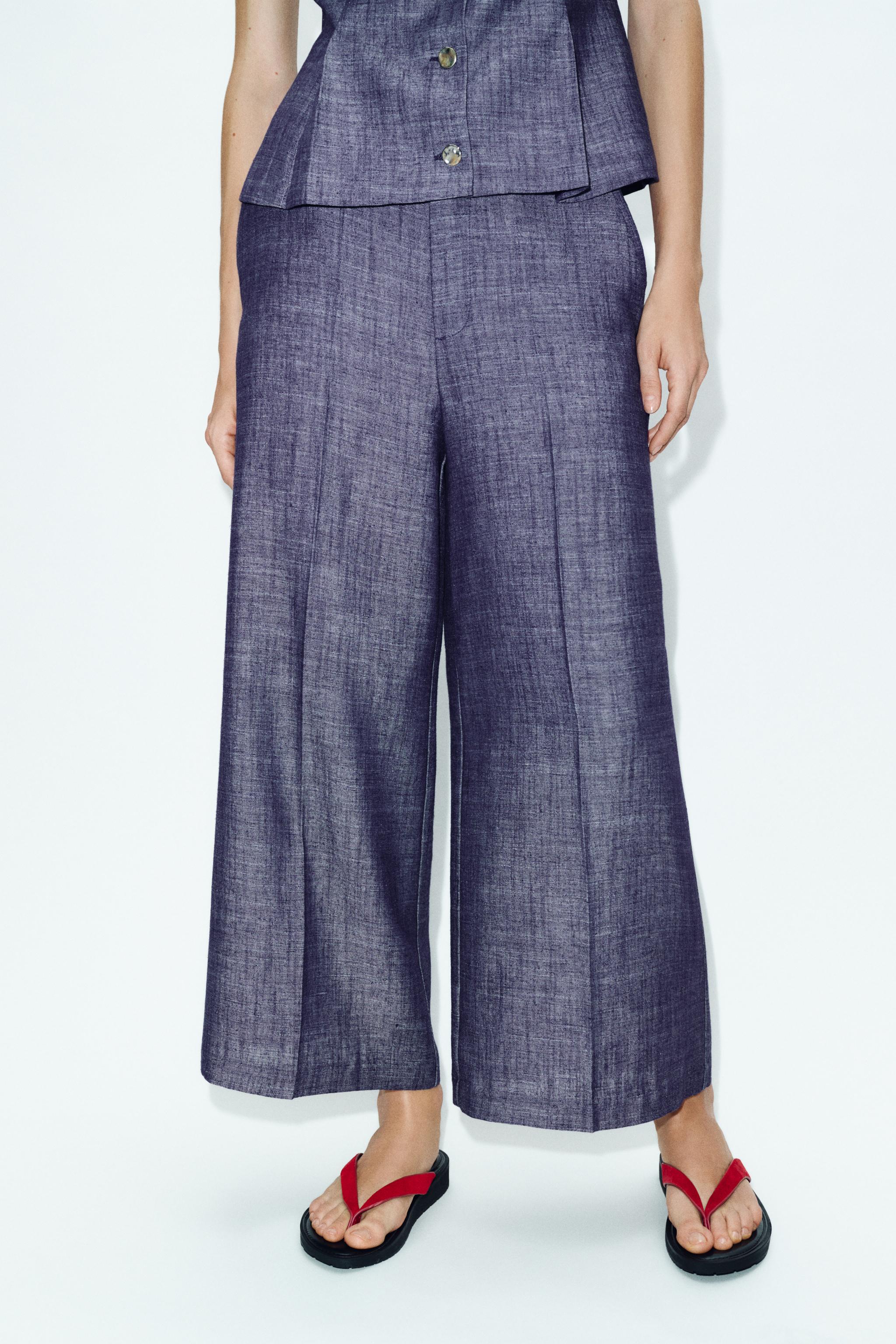 HIGH-WAIST CULOTTES SET