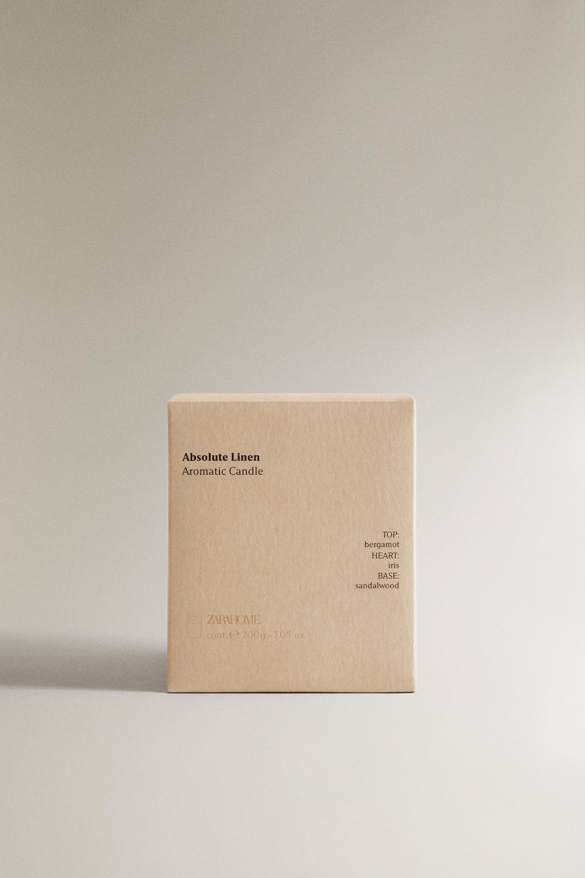 (200 G) ABSOLUTE LINEN SCENTED CANDLE