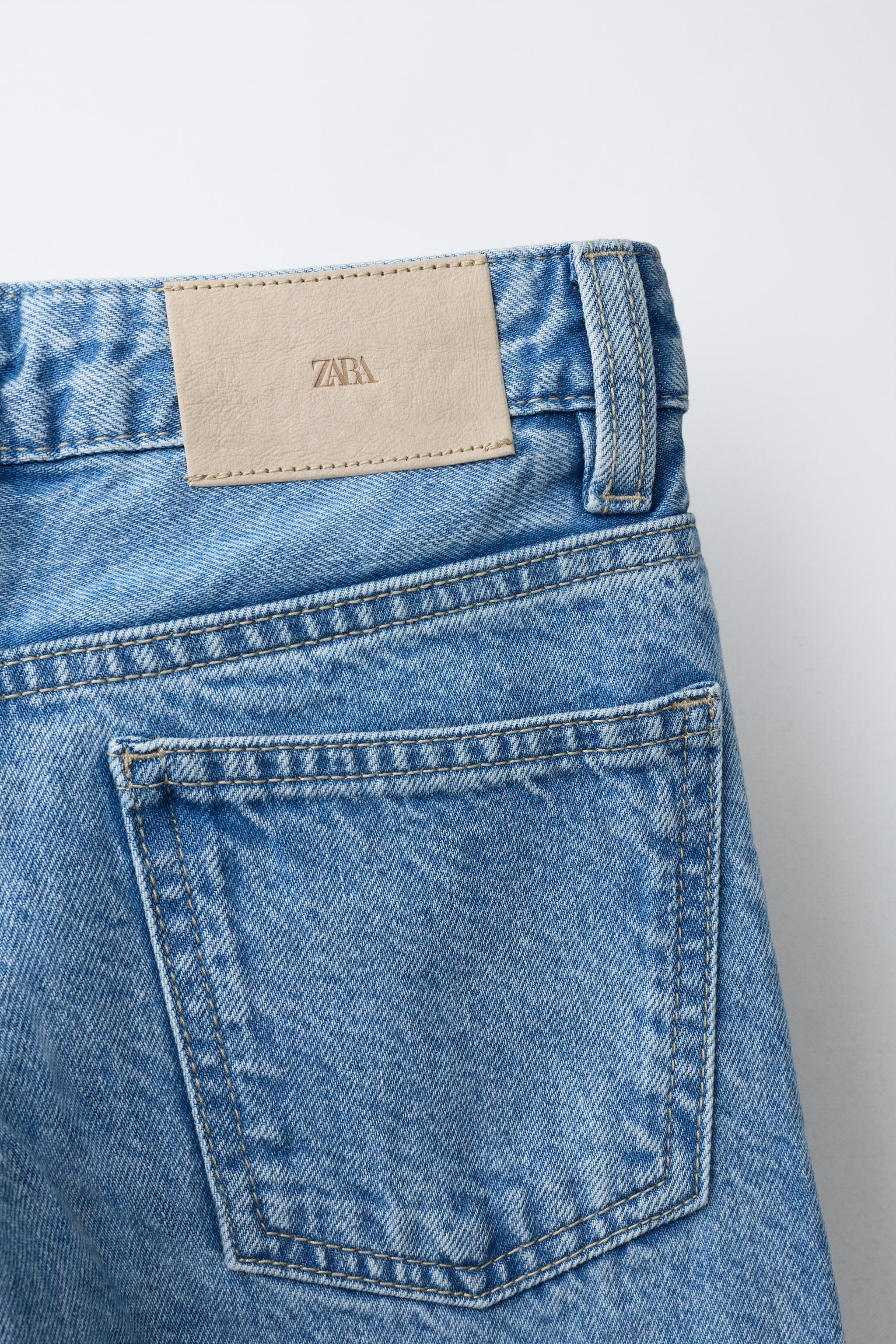 DAISY WIDE-LEG JEANS - Blue | ZARA Singapore