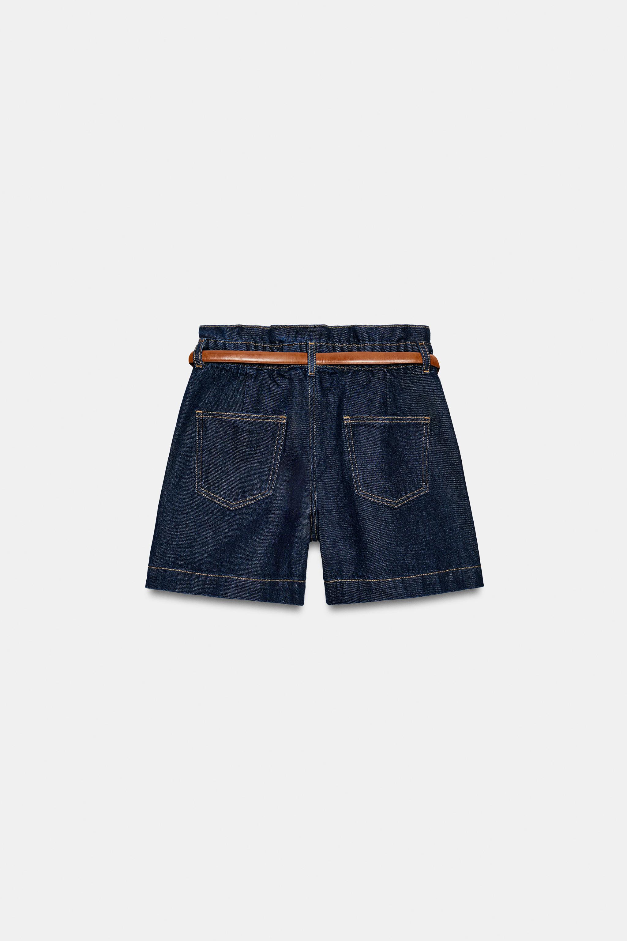 KEMERLİ BAGGY BERMUDA - Görsel 6