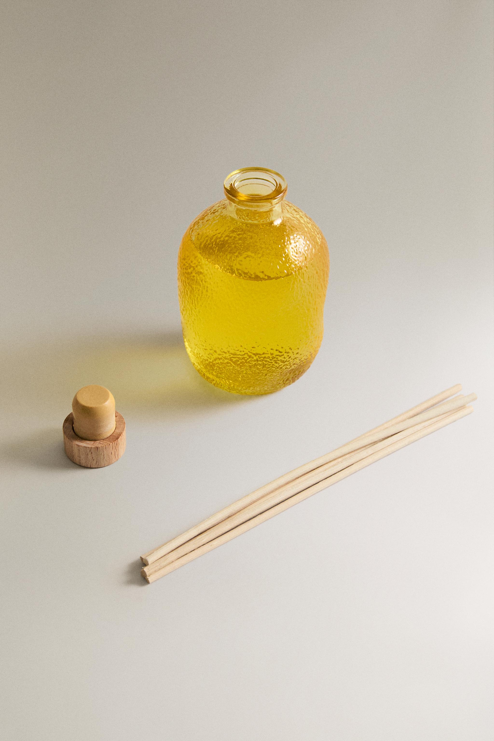 (180 ML) GINGER LEMON REED DIFFUSERS — Pastel yellow