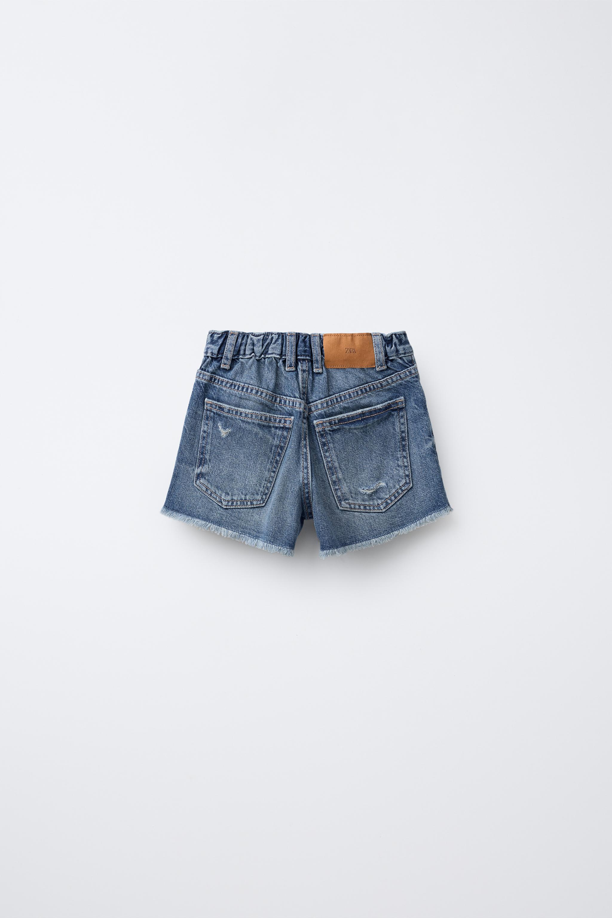 デニムショートパンツ – 女の子 | ZARA 日本