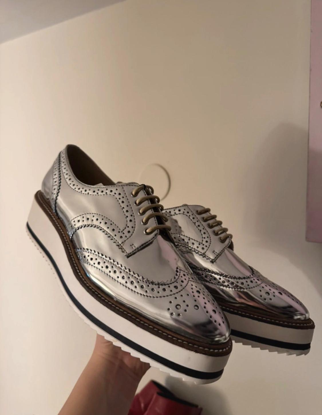 SAPATOS BLUCHER METALIZADOS - Image 2