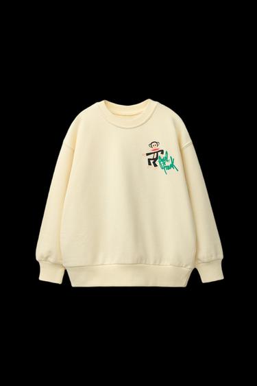 Zara PAUL FRANK™ SWEATSHIRT - Vanilla - Image 0