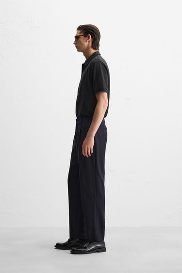 POLO STRUCTURÉ - Noir de Zara - Image 3