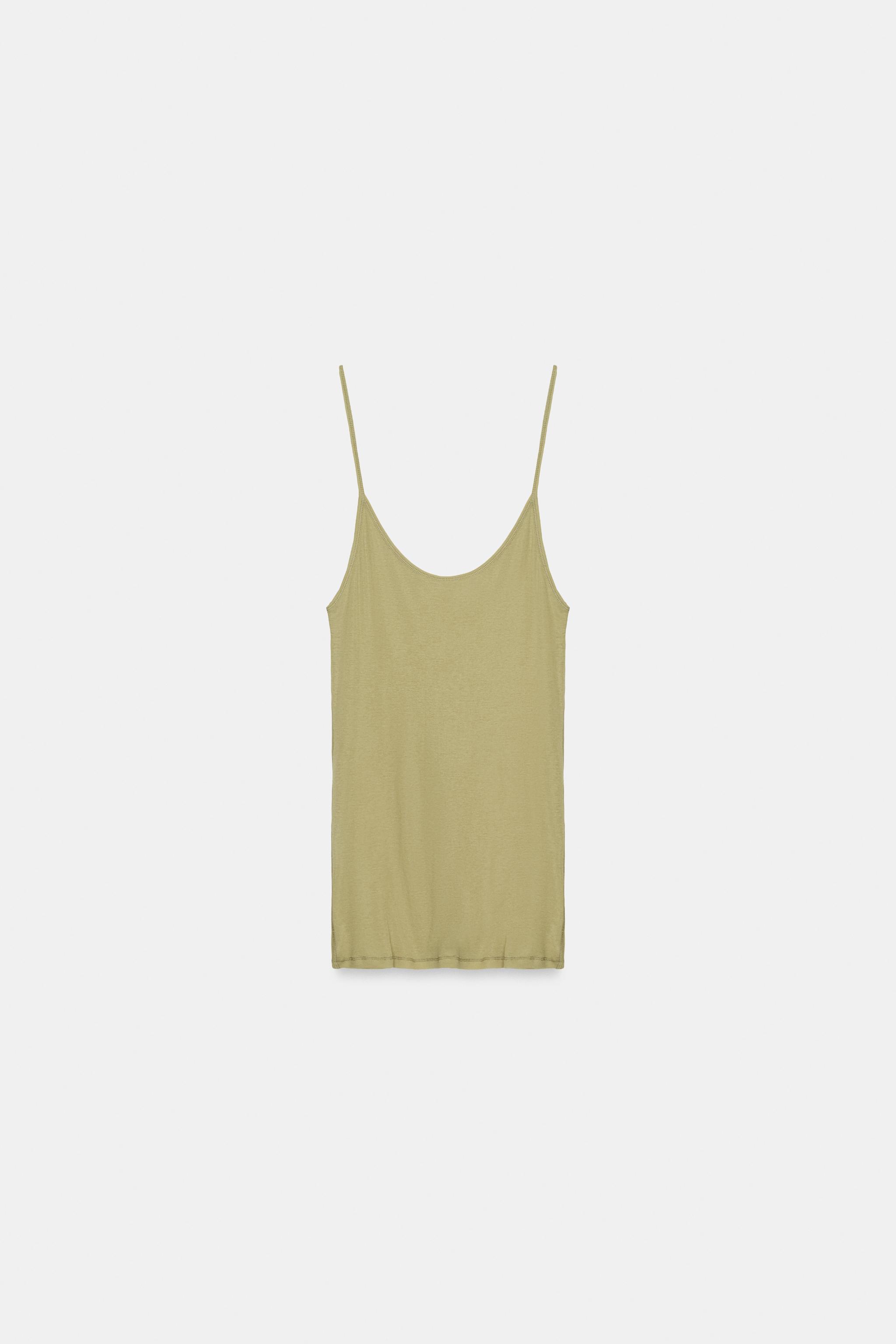 SUPIMA® STRAP TOP — Oil