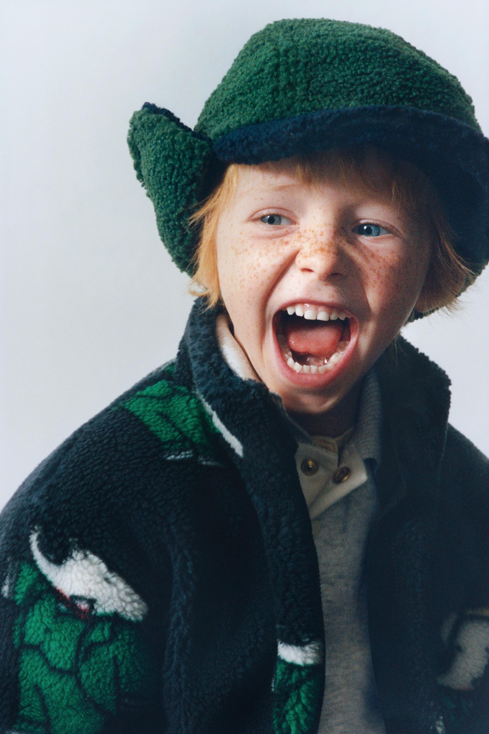 BLOUSON EFFET MOUTON IMPRIMÉ BABAR™