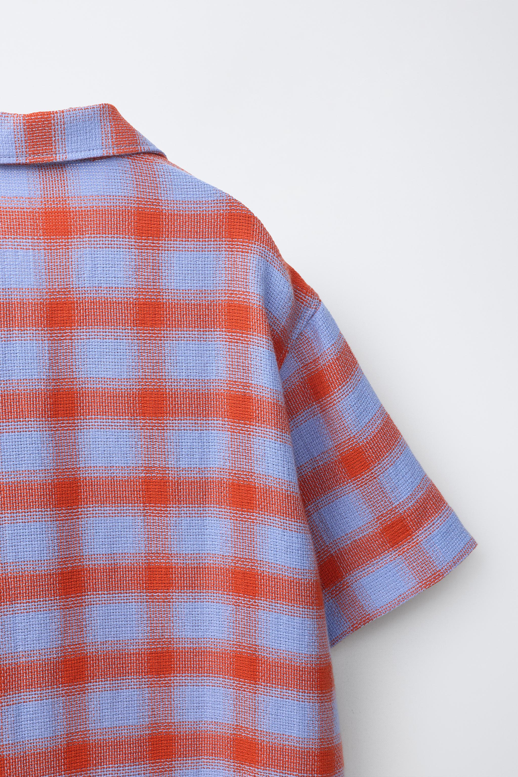 CHEMISE À CARREAUX RUSTIQUE