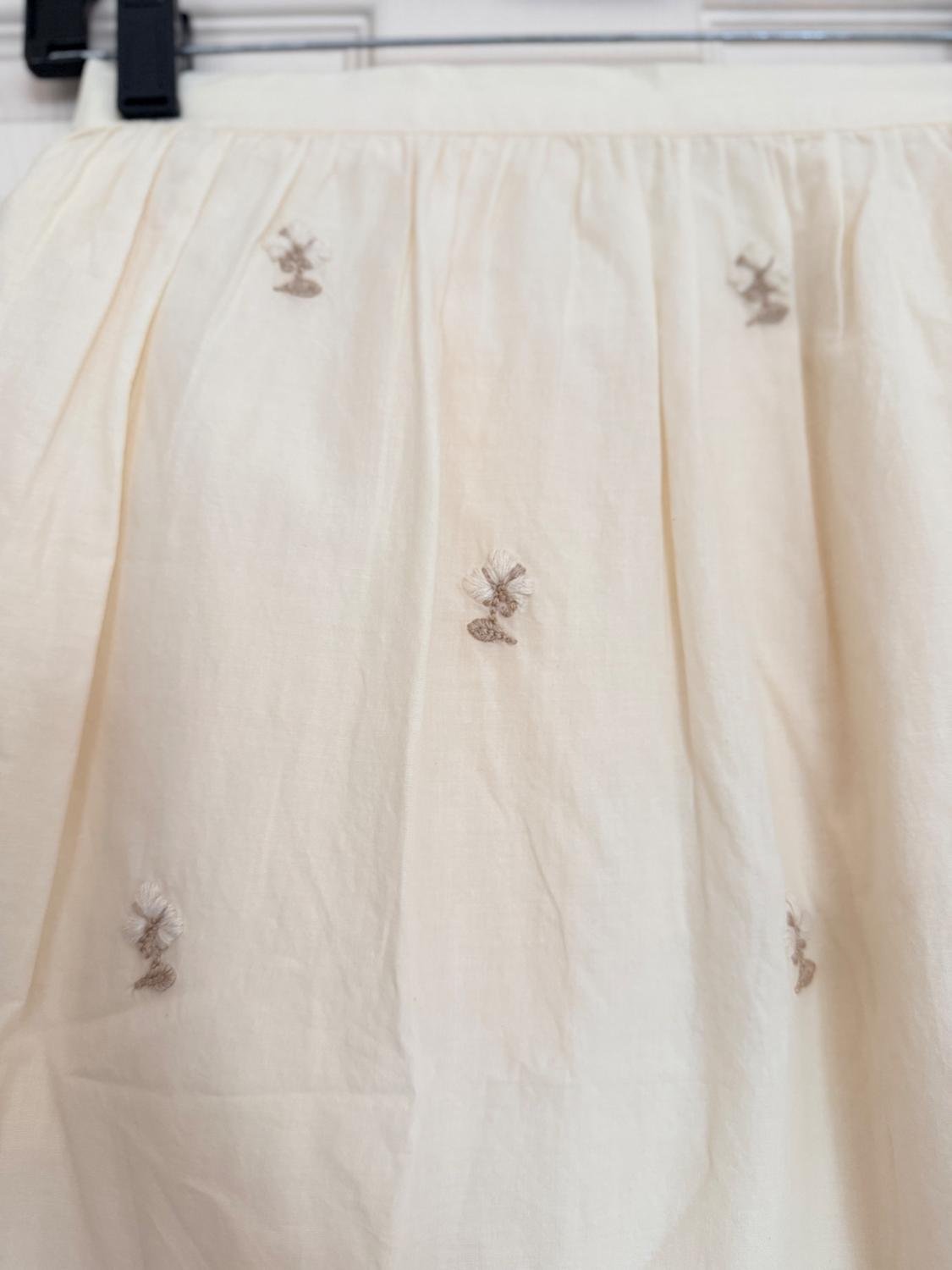 EMBROIDERED MIDI SKIRT 3772652 - Image 2