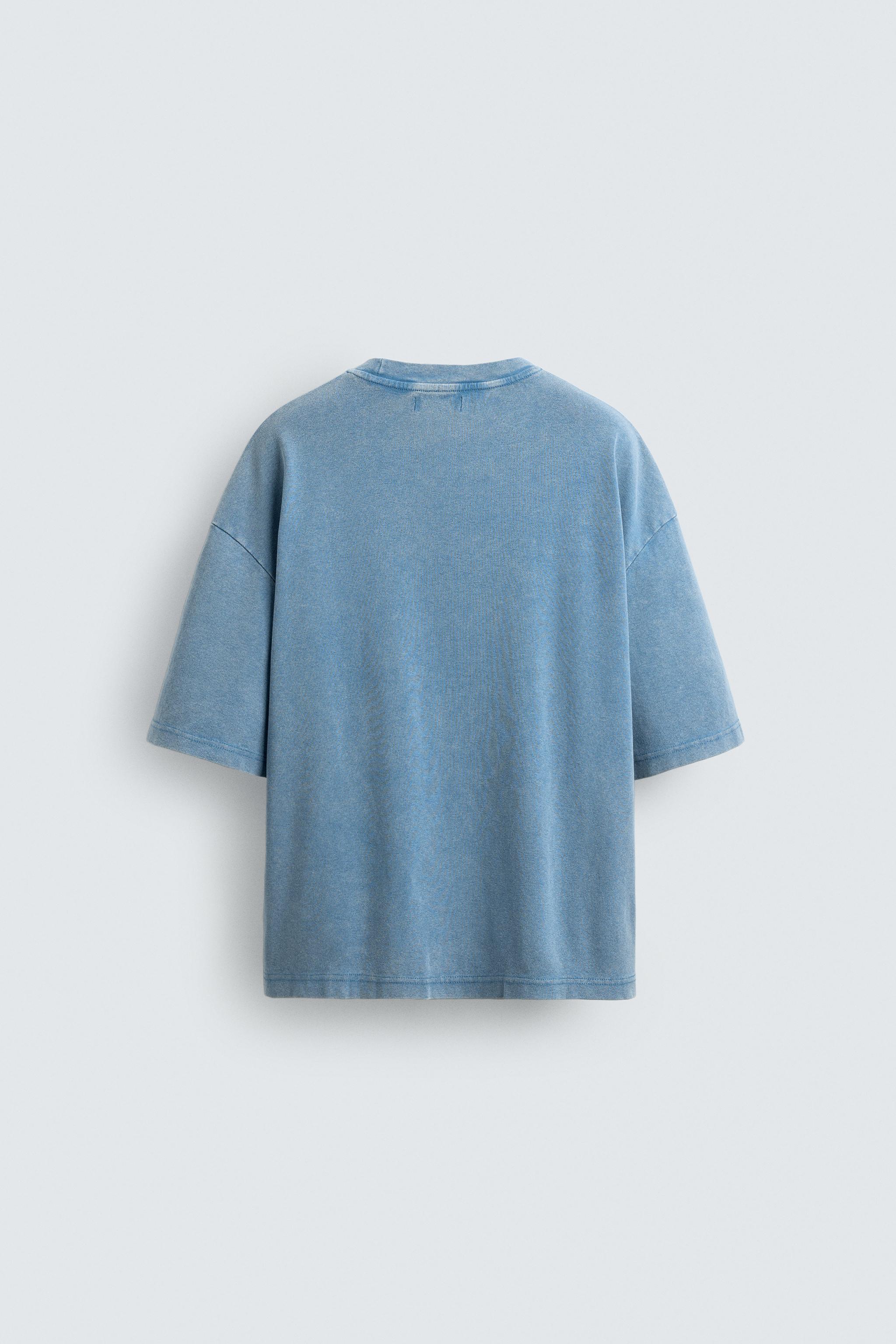 BOXY FIT TEXTURED SWEATSHIRT