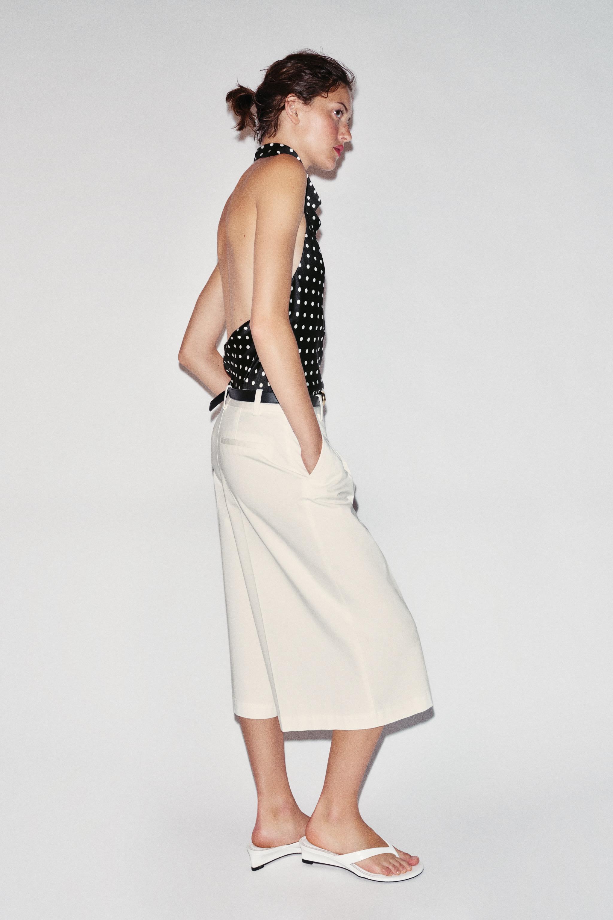 LONG BELTED SHORTS