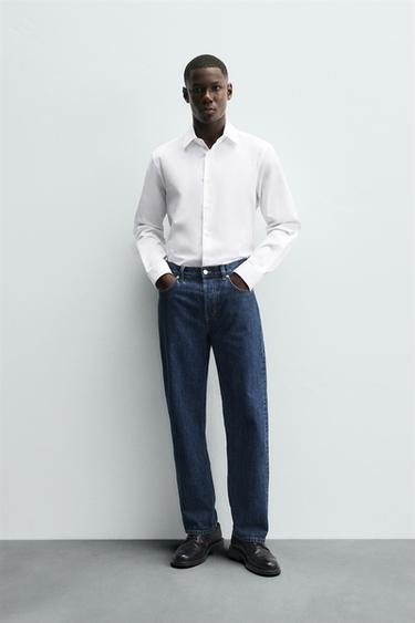 REGULAR FIT SHIRT - White by Zara