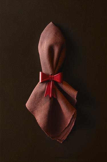 CHRISTMAS BOW NAPKIN HOLDER PACK (PACK OF 2) — Red 1