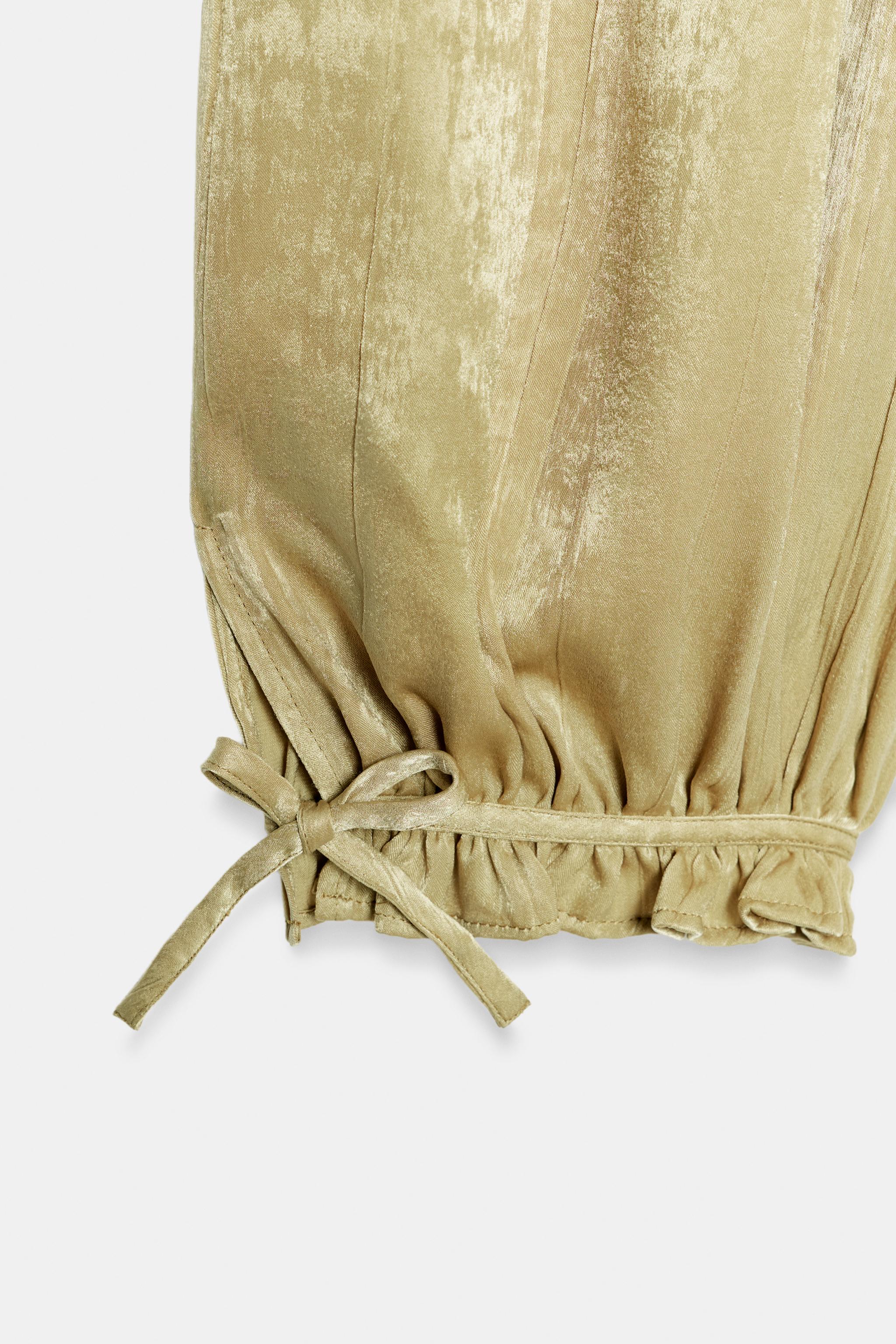 ELASTIC WAISTBAND BLOOMER PANTS