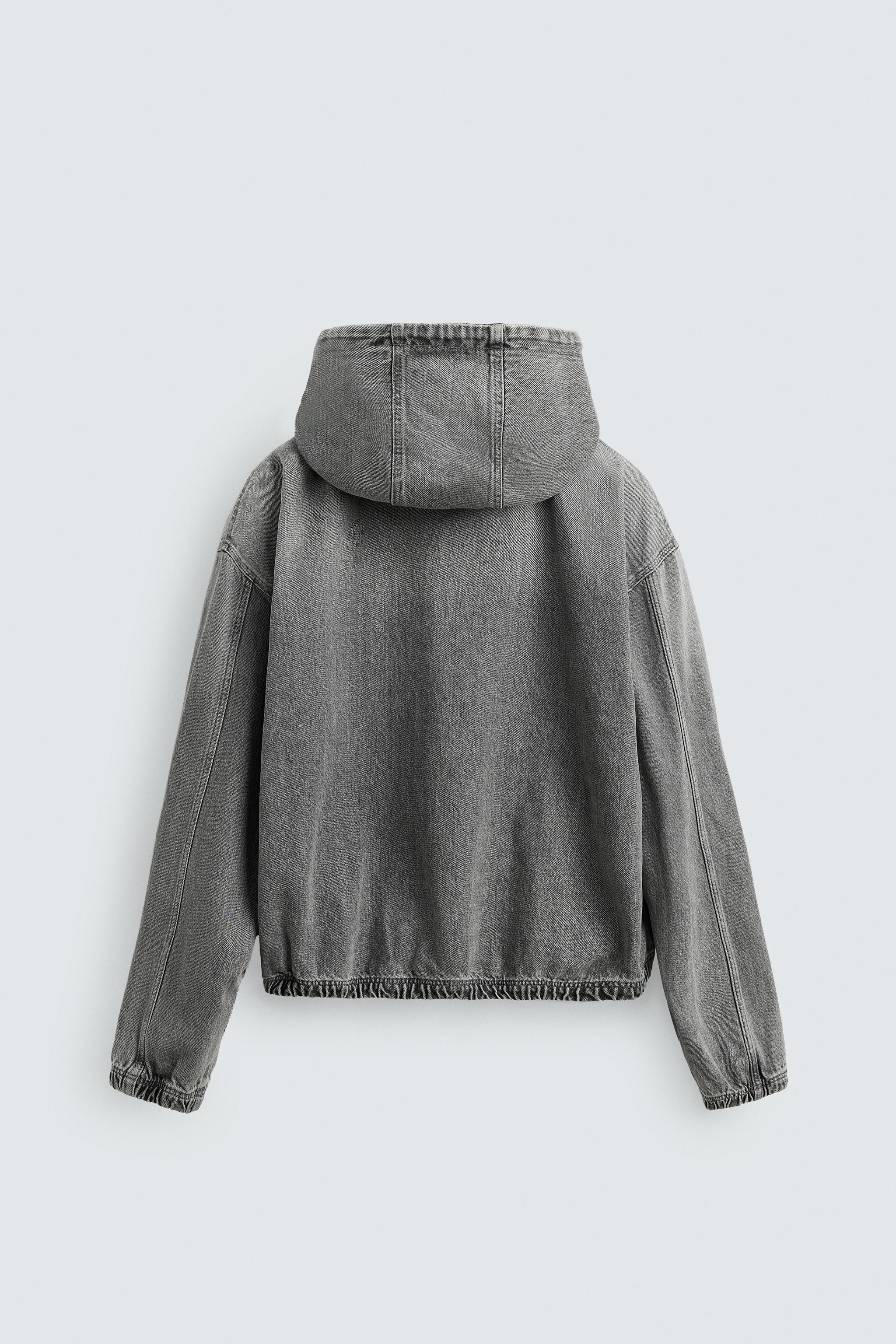ZARA クロップドジャケット ネイビー ZARA ネイビー テーラードジャケット クロップド丈 ショート