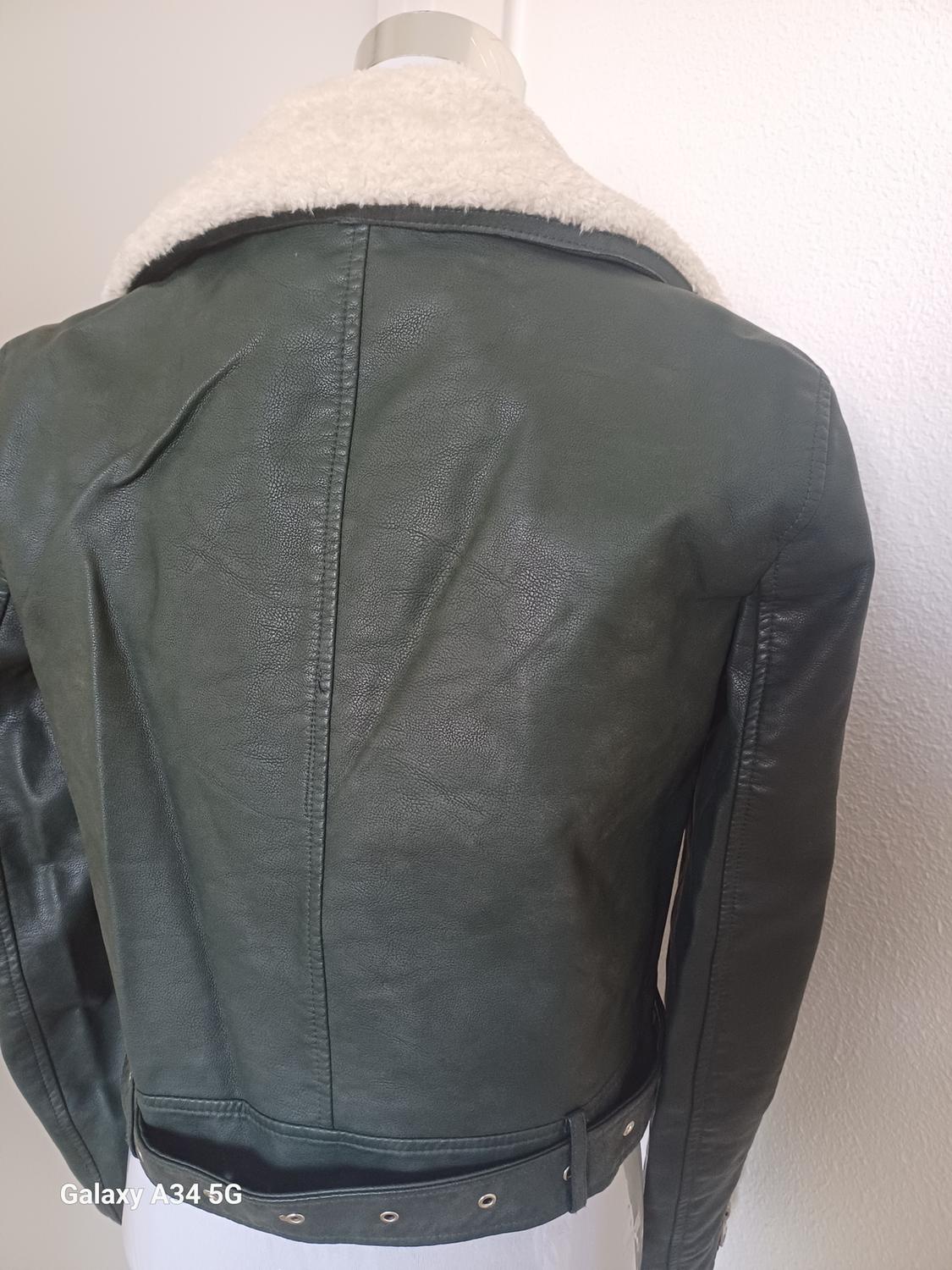 FAUX LEATHER JACKET - Image 4