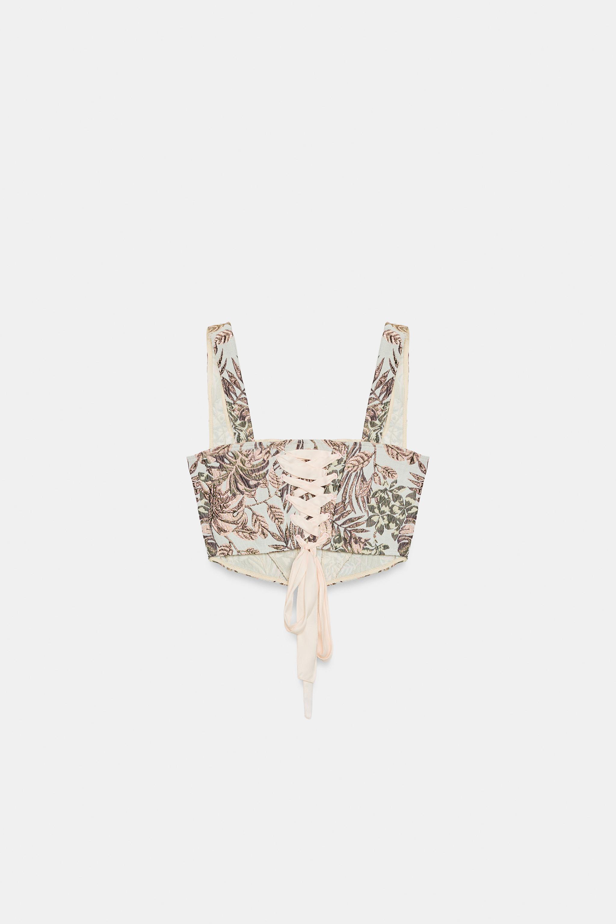 TOP STYLE CORSET JACQUARD